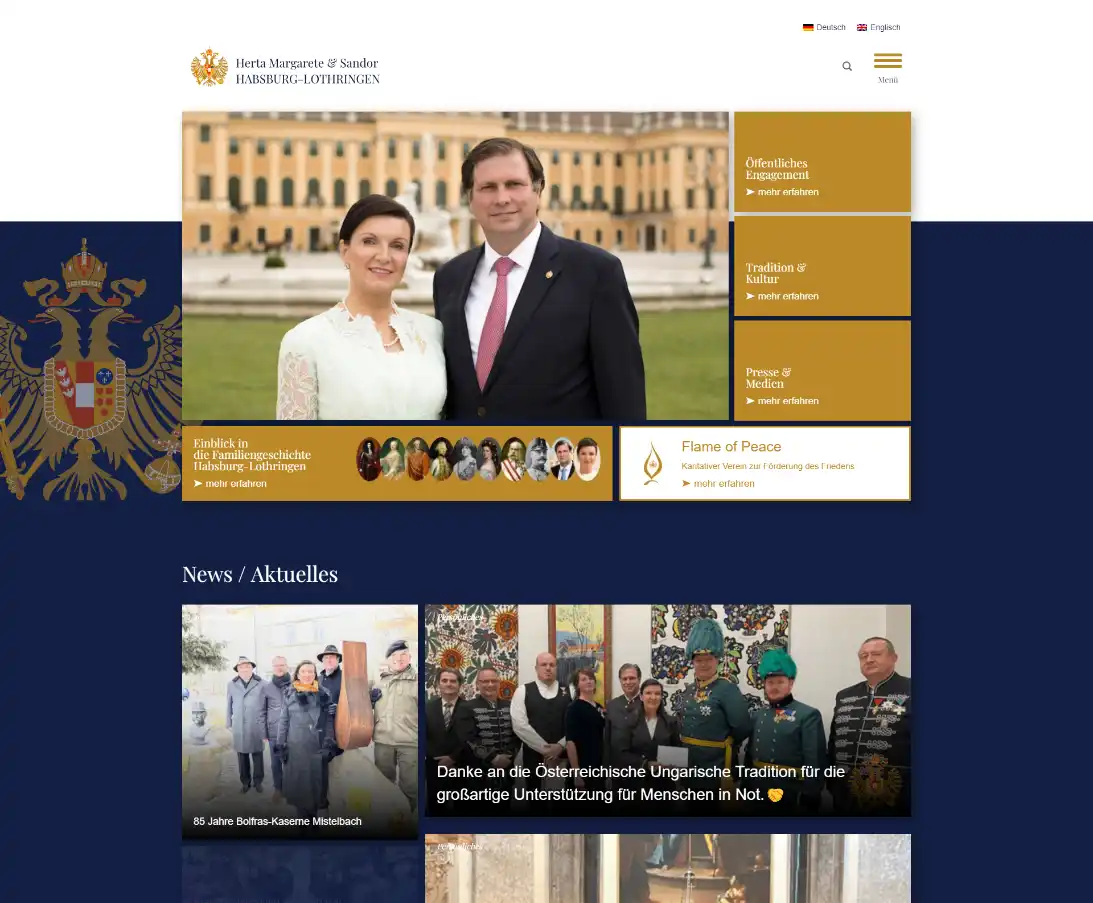 Habsburg-Lothringen Website